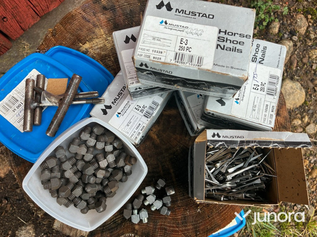 Hästskosöm - E 3 Mustad och skruvhakar - Herramienta/ Equipo: foto 4 Hästskosöm - E 3 Mustad och skruvhakar - Herramienta/ Equipo: foto 4