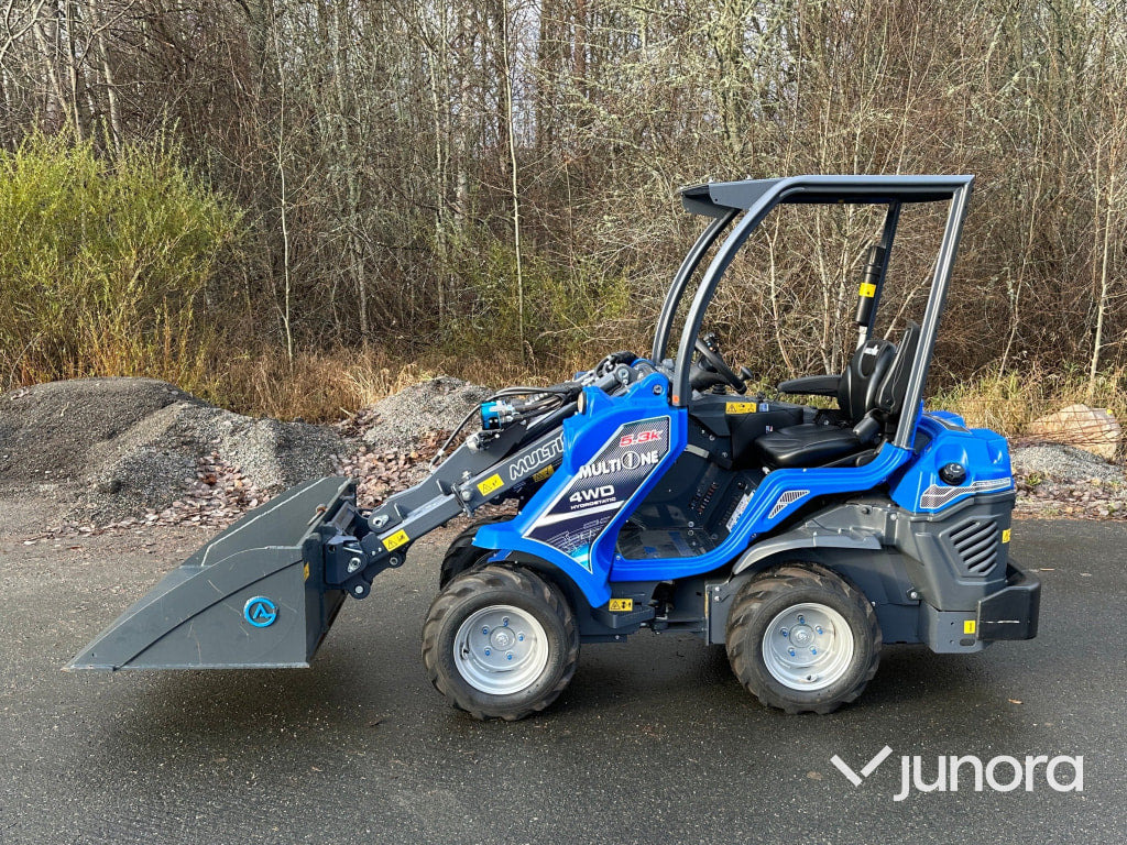Kompaktlastare MultiOne 5.3 K med planeringskopa - Cargadora articulada: foto 2 Kompaktlastare MultiOne 5.3 K med planeringskopa - Cargadora articulada: foto 2