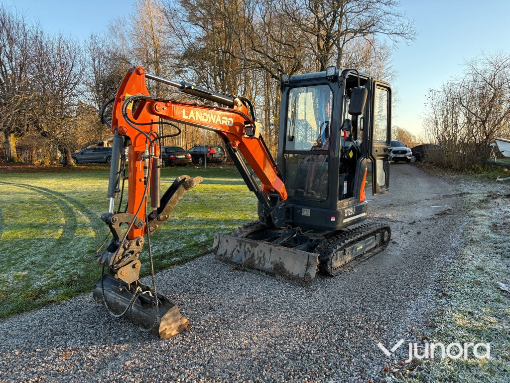 Minigrävare - Landward XT25U - Miniexcavadora: foto 1 Minigrävare - Landward XT25U - Miniexcavadora: foto 1