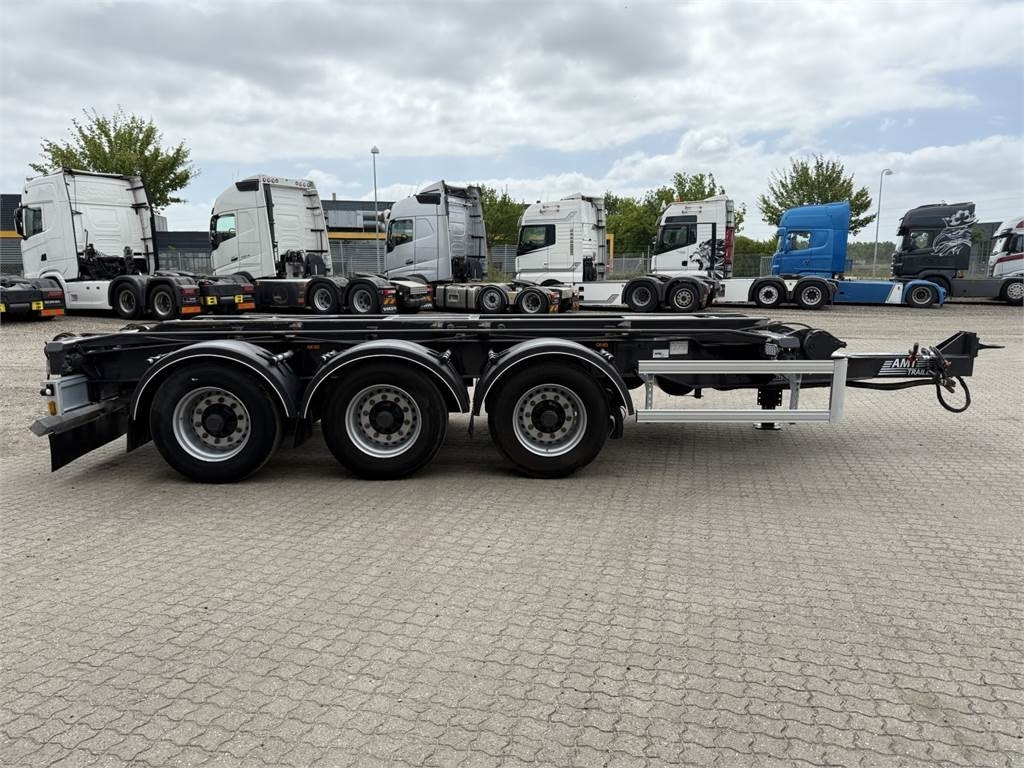 AMT HMF 3 vejs wirehejs - Remolque multilift/ Portacontenedores de cadenas: foto 5 AMT HMF 3 vejs wirehejs - Remolque multilift/ Portacontenedores de cadenas: foto 5