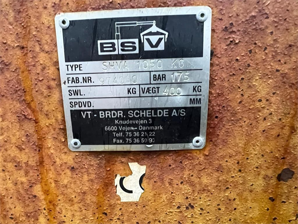 BSV SHVA 1000 ltr korn grab - Cuchara de mordazas: foto 3 BSV SHVA 1000 ltr korn grab - Cuchara de mordazas: foto 3