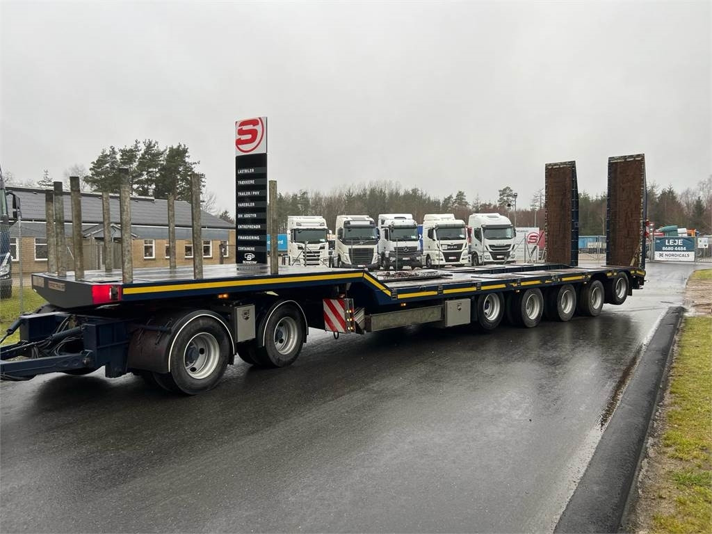 HRD 7 akslet - 84 ton blokvogn med ramper - Remolque góndola rebajadas: foto 1 HRD 7 akslet - 84 ton blokvogn med ramper - Remolque góndola rebajadas: foto 1