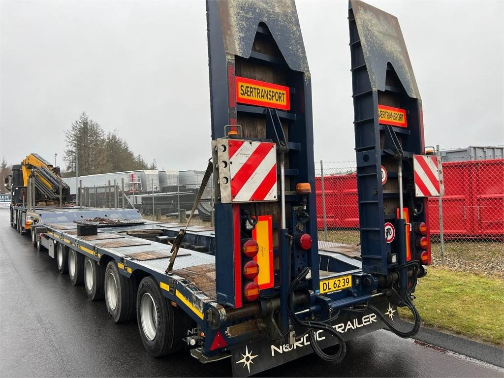 HRD 7 akslet - 84 ton blokvogn med ramper - Remolque góndola rebajadas: foto 4 HRD 7 akslet - 84 ton blokvogn med ramper - Remolque góndola rebajadas: foto 4