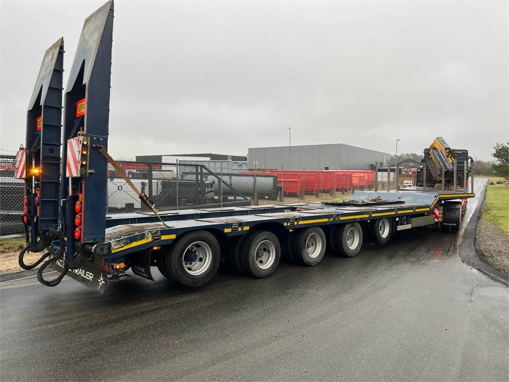 HRD 7 akslet - 84 ton blokvogn med ramper - Remolque góndola rebajadas: foto 2 HRD 7 akslet - 84 ton blokvogn med ramper - Remolque góndola rebajadas: foto 2