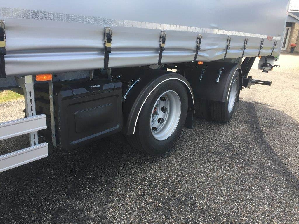 Semirremolque lona Hangler 12,5 mtr 2 akslet city lift - 30 pallers: foto 8
