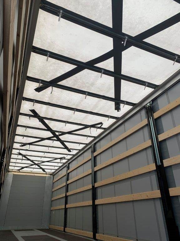 Semirremolque lona Hangler 12,5 mtr 2 akslet city lift - 30 pallers: foto 17