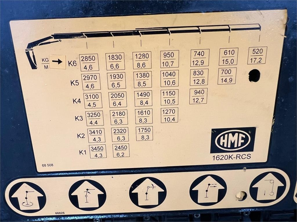 Volvo FL 280 - HMF 1620K6 - Camión grúa: foto 4 Volvo FL 280 - HMF 1620K6 - Camión grúa: foto 4