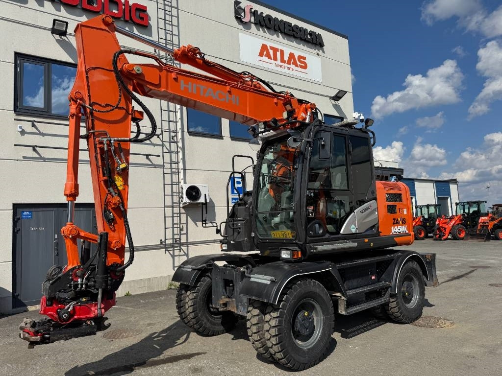 Hitachi ZX145W-6 PYÖRITTÄJÄLLÄ - Excavadora de ruedas: foto 2 Hitachi ZX145W-6 PYÖRITTÄJÄLLÄ - Excavadora de ruedas: foto 2