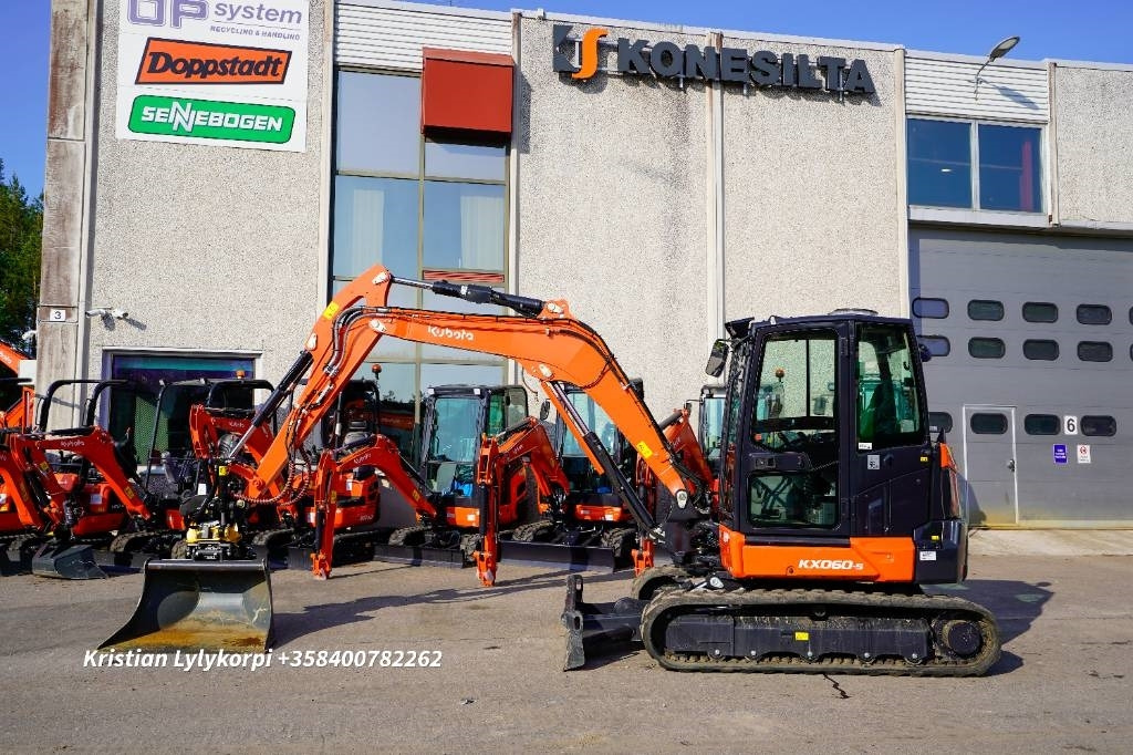 Kubota KX060-5 EX-DEMO - Miniexcavadora: foto 1 Kubota KX060-5 EX-DEMO - Miniexcavadora: foto 1