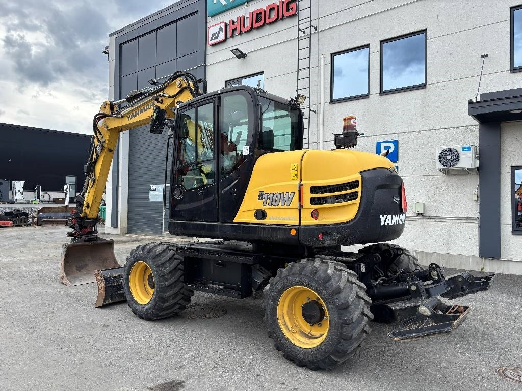 Yanmar B110W PYÖRITTÄJÄLLÄ - Excavadora de ruedas: foto 2 Yanmar B110W PYÖRITTÄJÄLLÄ - Excavadora de ruedas: foto 2