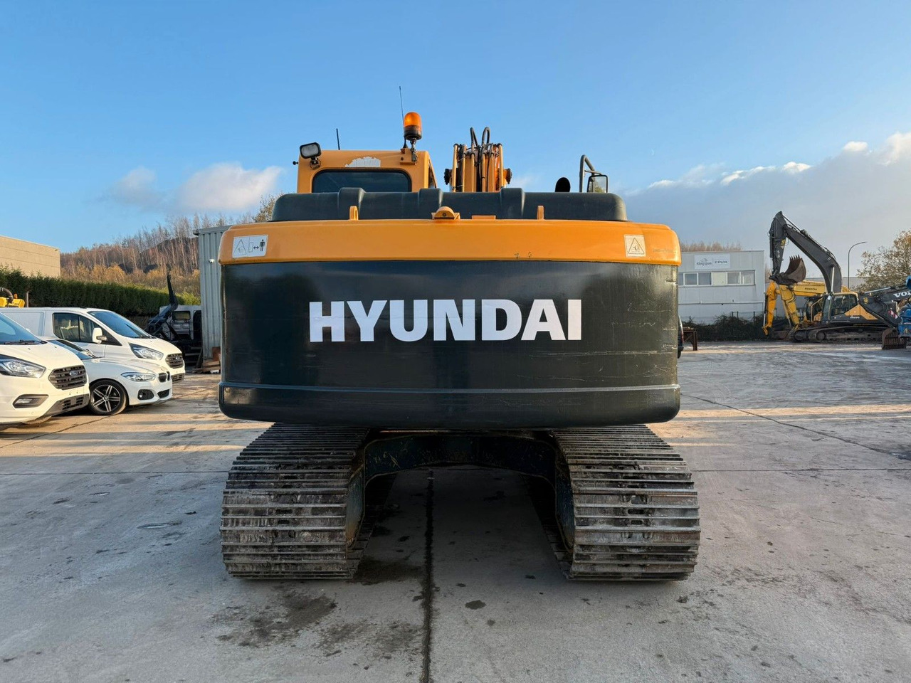 Hyundai Robex 160LC-9. ZSA. 2 Löffel. Klima. - Excavadora de cadenas: foto 5 Hyundai Robex 160LC-9. ZSA. 2 Löffel. Klima. - Excavadora de cadenas: foto 5