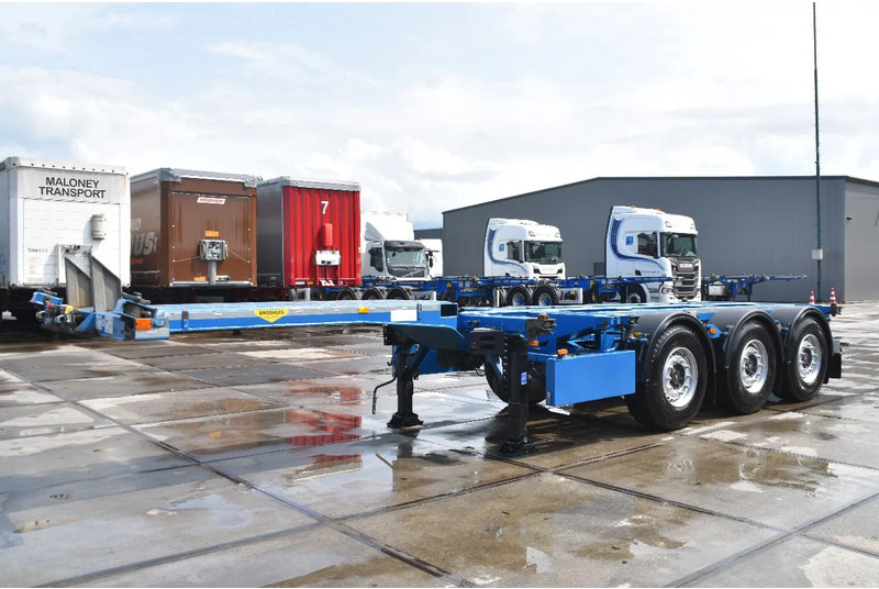 Broshuis MFCC - LIFT AXLE - SAF AXLES - DISC BRAKES - 2 x EXTENDABLE - EXCELLENT CONDITION - - Semirremolque portacontenedore/ Intercambiable: foto 5 Broshuis MFCC - LIFT AXLE - SAF AXLES - DISC BRAKES - 2 x EXTENDABLE - EXCELLENT CONDITION - - Semirremolque portacontenedore/ Intercambiable: foto 5