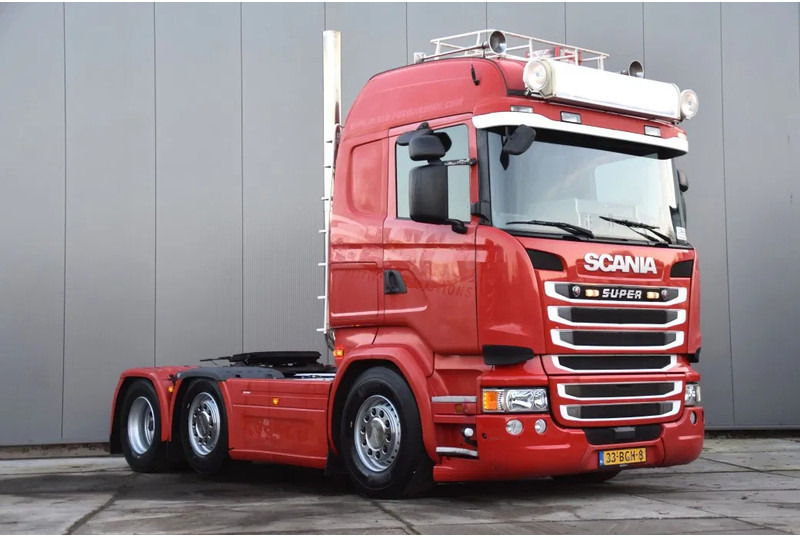 Scania R450 HL 6x2/4 - SCR ONLY - EURO 6 - 955 TKM - AIRCO - CAB HEATER - 2 x FUEL TANKS - SPECIAL EXHAUST PIPES - - Cabeza tractora: foto 1 Scania R450 HL 6x2/4 - SCR ONLY - EURO 6 - 955 TKM - AIRCO - CAB HEATER - 2 x FUEL TANKS - SPECIAL EXHAUST PIPES - - Cabeza tractora: foto 1