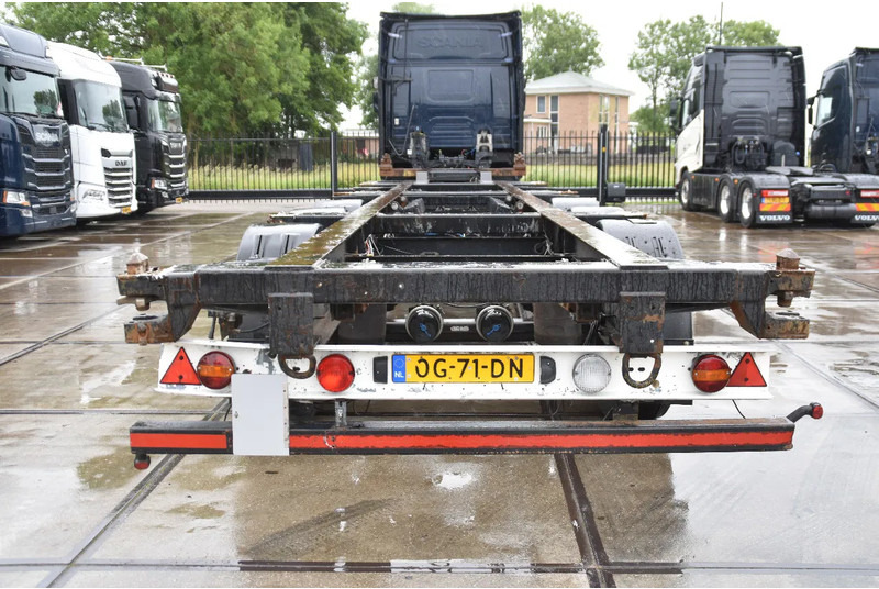 Krone SDC 27 - BPW AXLES - DRUM BRAKES - - Semirremolque portacontenedore/ Intercambiable: foto 3 Krone SDC 27 - BPW AXLES - DRUM BRAKES - - Semirremolque portacontenedore/ Intercambiable: foto 3