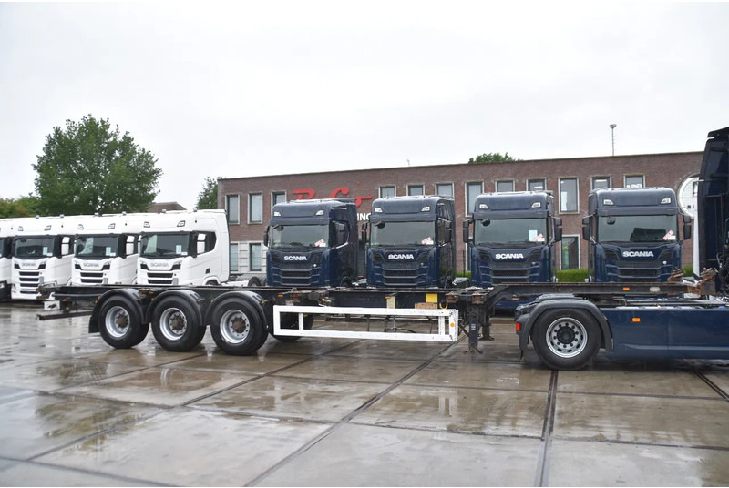 Krone SDC 27 - BPW AXLES - DRUM BRAKES - - Semirremolque portacontenedore/ Intercambiable: foto 1 Krone SDC 27 - BPW AXLES - DRUM BRAKES - - Semirremolque portacontenedore/ Intercambiable: foto 1