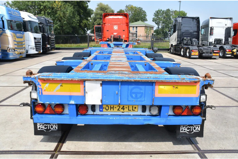 Pacton TXC343 - ALL CONNECTIONS - BPW AXLES - 2 x LIFT AXLES - DISC BRAKES - 2 x EXTENDABLE - - Semirremolque portacontenedore/ Intercambiable: foto 3 Pacton TXC343 - ALL CONNECTIONS - BPW AXLES - 2 x LIFT AXLES - DISC BRAKES - 2 x EXTENDABLE - - Semirremolque portacontenedore/ Intercambiable: foto 3