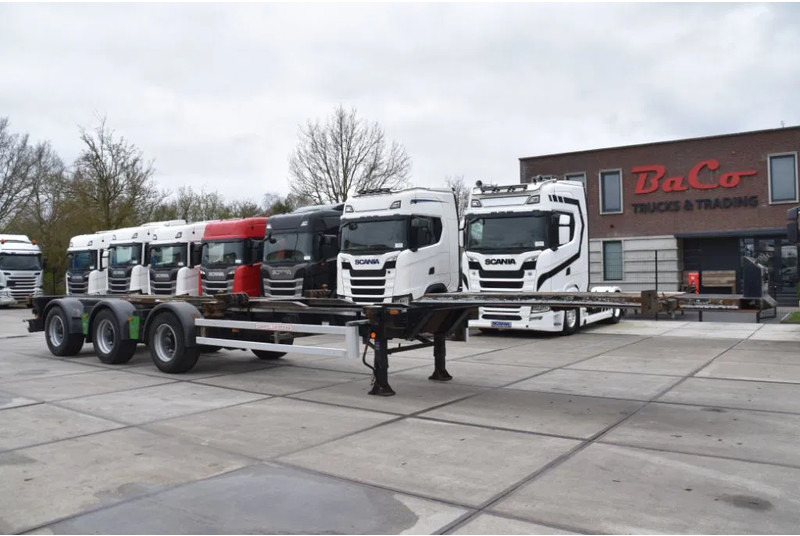 Renders ROC 16.27 CC - X STEERING - BPW AXLES - DISC BRAKES - - Semirremolque portacontenedore/ Intercambiable: foto 1 Renders ROC 16.27 CC - X STEERING - BPW AXLES - DISC BRAKES - - Semirremolque portacontenedore/ Intercambiable: foto 1