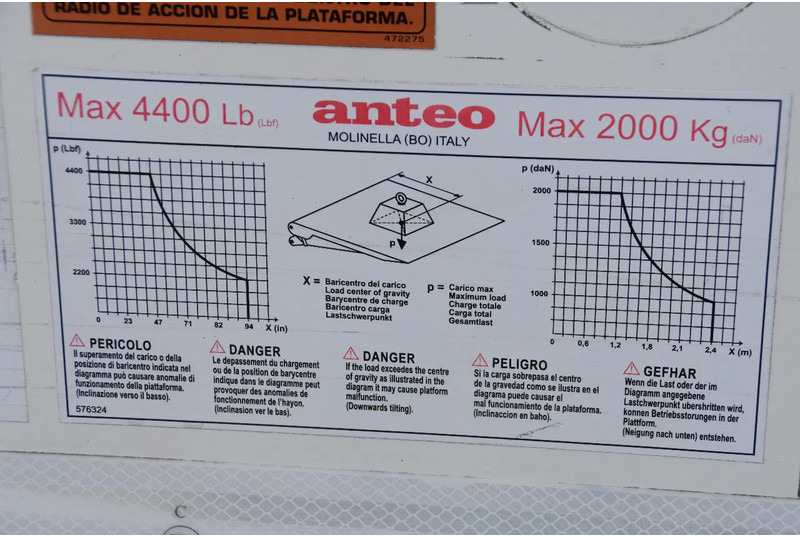 Camión caja cerrada Volvo FL 280 4x2 + BOX - 294 TKM - AIRCO - DOUBLE CARGOFLOOR - ELEVATOR - REMOTE CONTROL - CAMERA -: foto 9