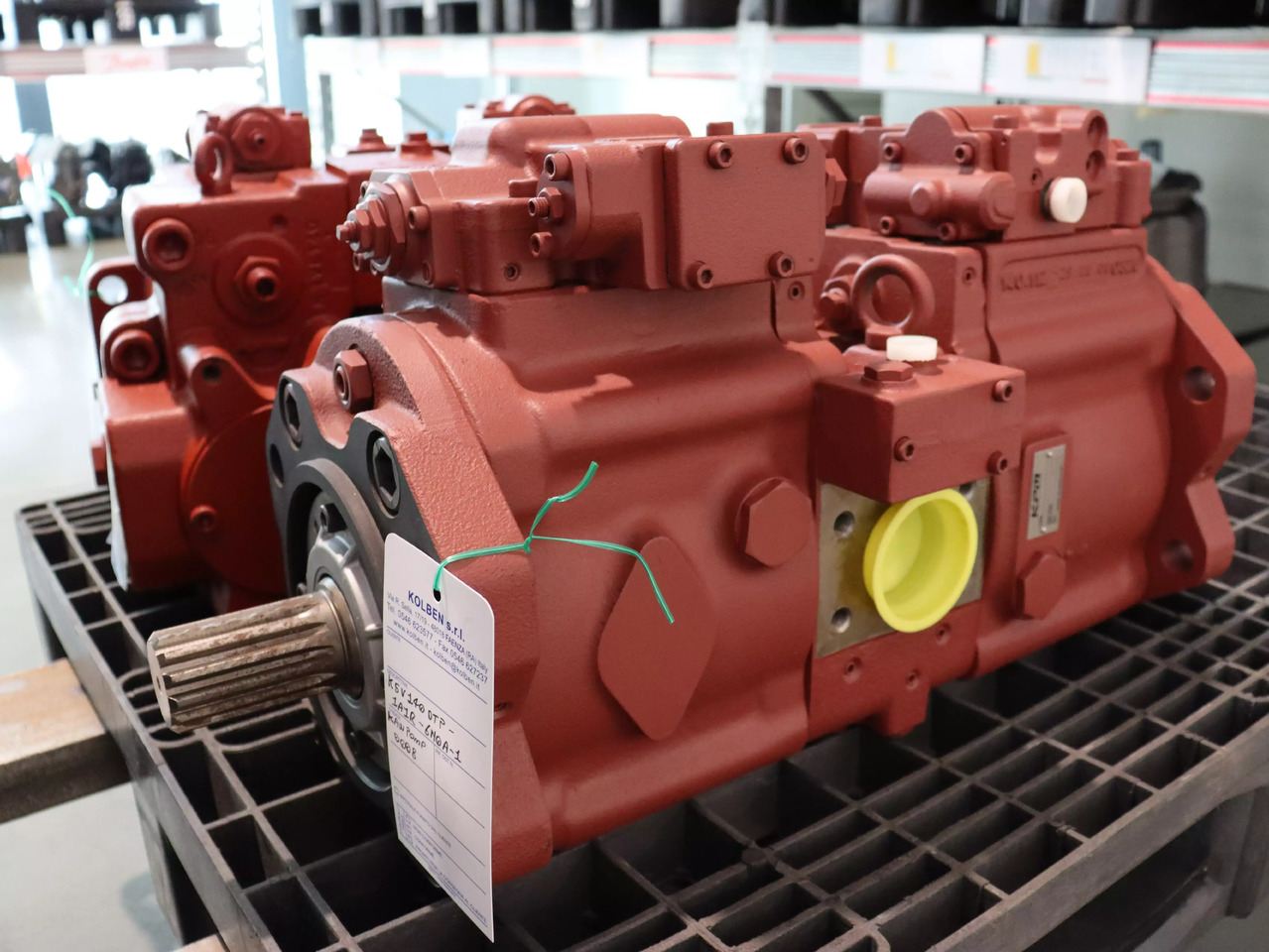 KAWASAKI K5V140DTP1A1R6NOA1 - Motor hidráulico para Maquinaria de construcción: foto 1 KAWASAKI K5V140DTP1A1R6NOA1 - Motor hidráulico para Maquinaria de construcción: foto 1