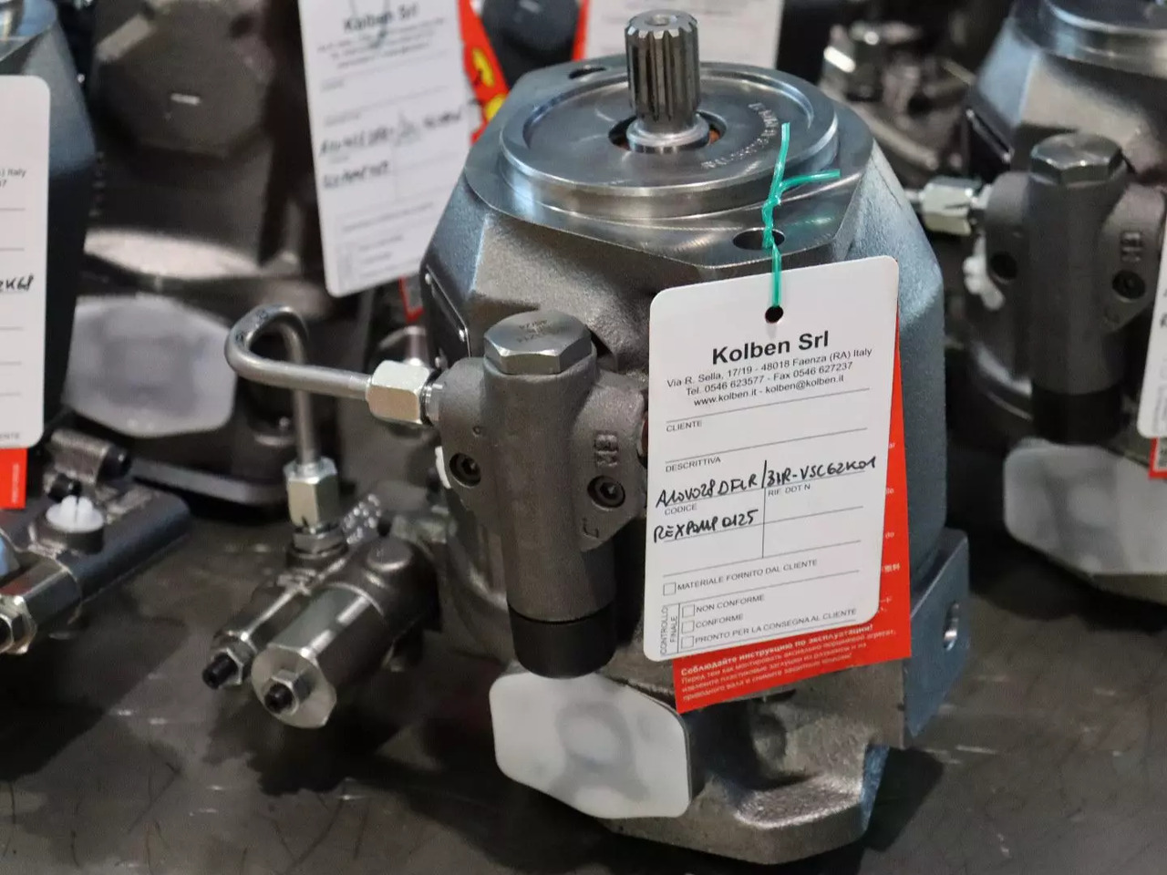 REXROTH A10VO28DFLR/31R-VSC62K01 - Motor hidráulico para Maquinaria de construcción: foto 1 REXROTH A10VO28DFLR/31R-VSC62K01 - Motor hidráulico para Maquinaria de construcción: foto 1