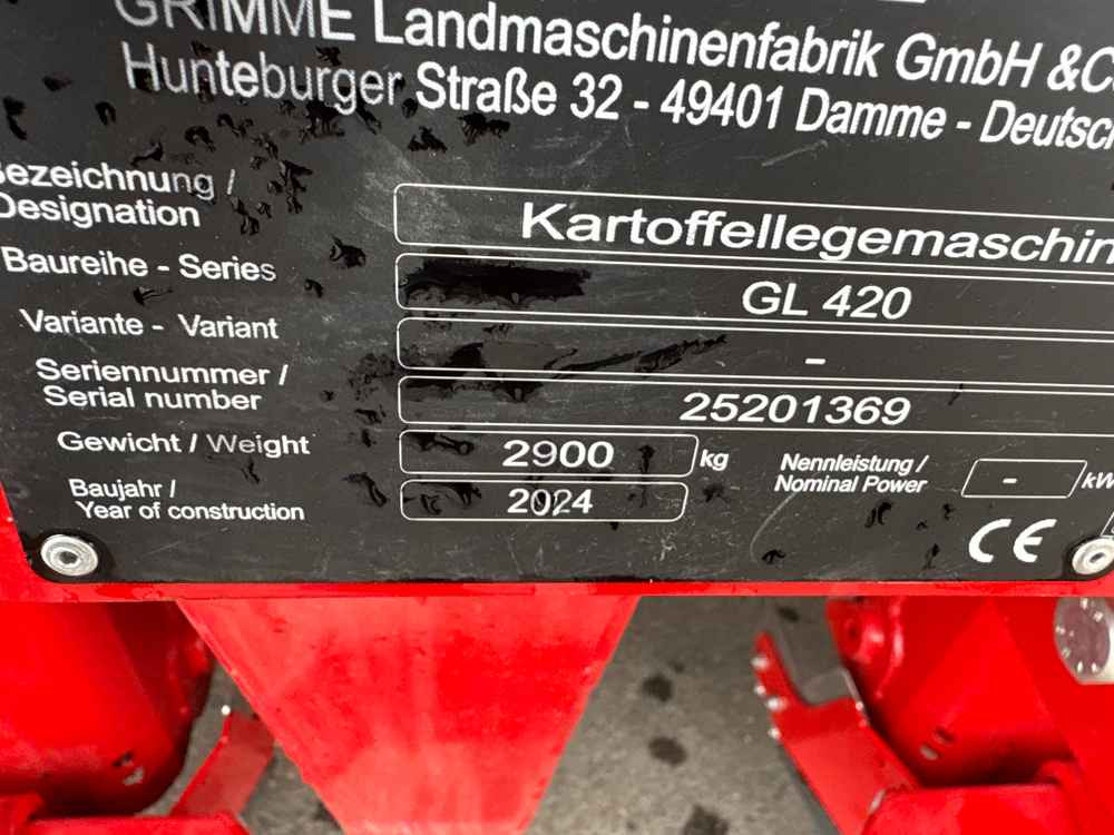 Grimme GL 420 - Cosechadora: foto 5 Grimme GL 420 - Cosechadora: foto 5