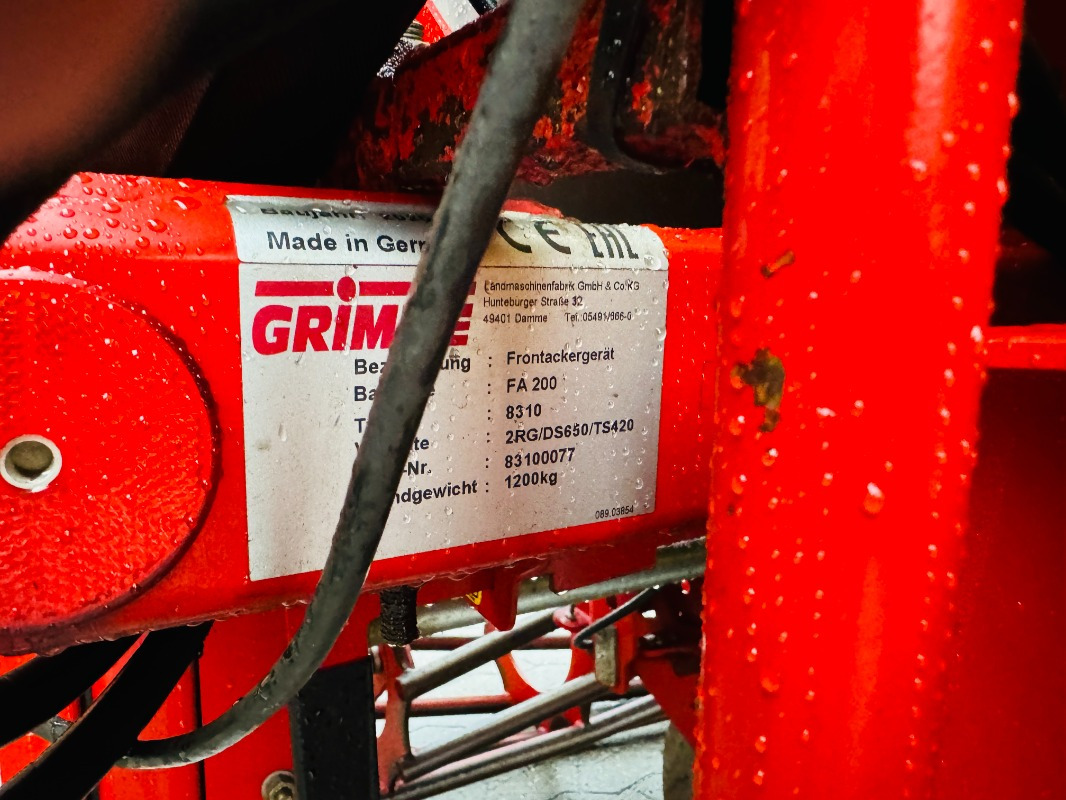 Grimme FA-200 TS-420 - Cosechadora: foto 2 Grimme FA-200 TS-420 - Cosechadora: foto 2