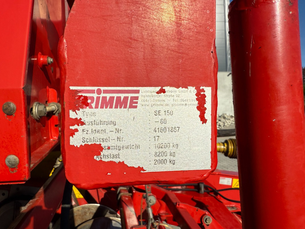 Grimme SE-150-60-NB - Arrancadora de patatas: foto 2 Grimme SE-150-60-NB - Arrancadora de patatas: foto 2