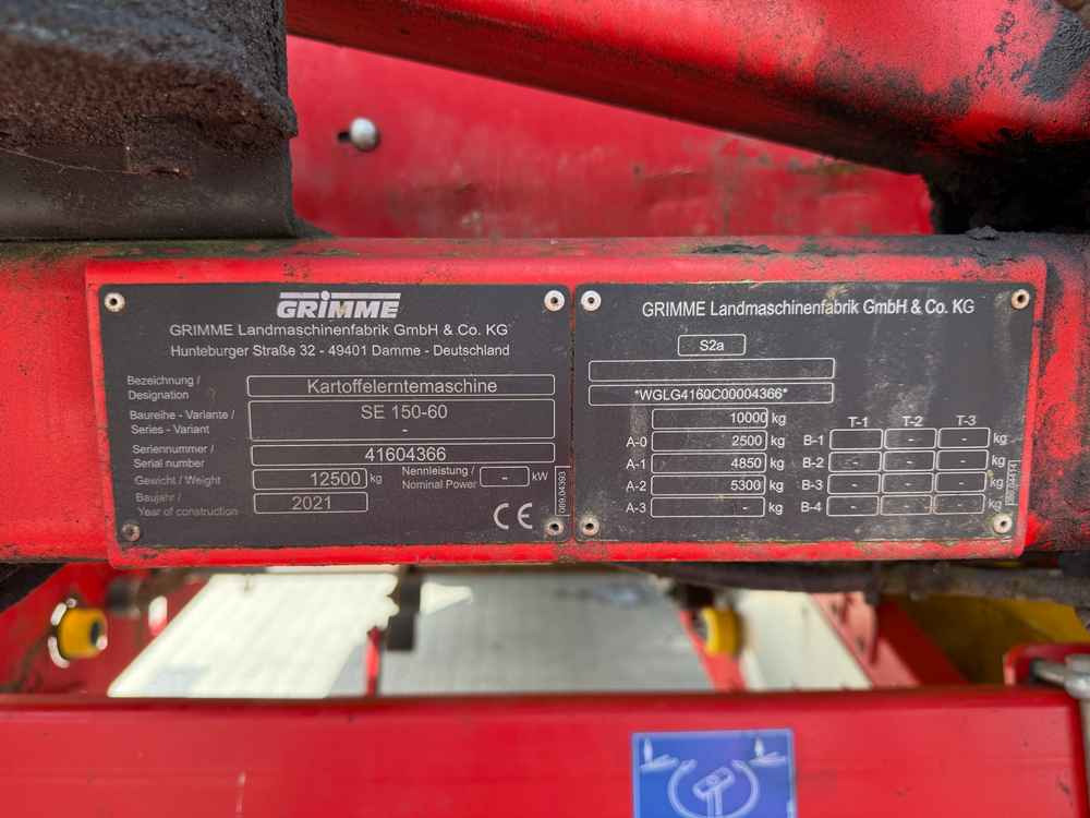 Grimme SE 150-60-UB - Cosechadora: foto 2 Grimme SE 150-60-UB - Cosechadora: foto 2