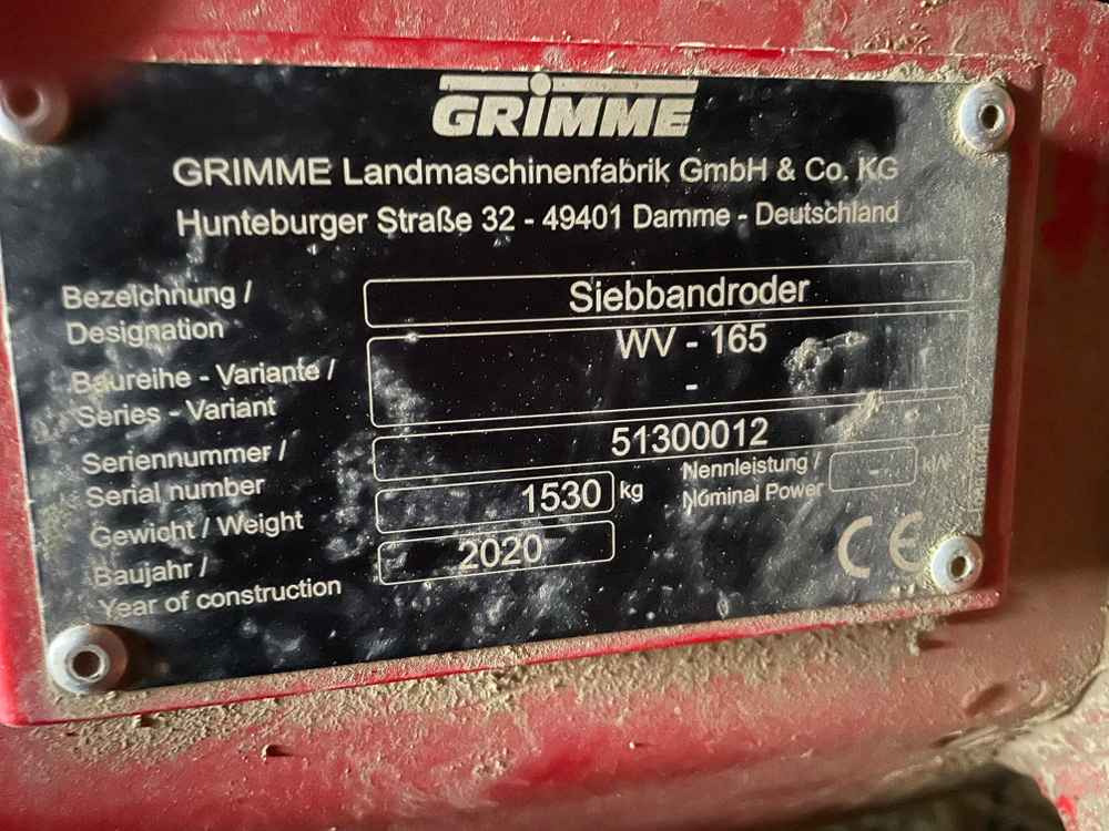 Grimme WV 165 - Vendimiadora: foto 2 Grimme WV 165 - Vendimiadora: foto 2