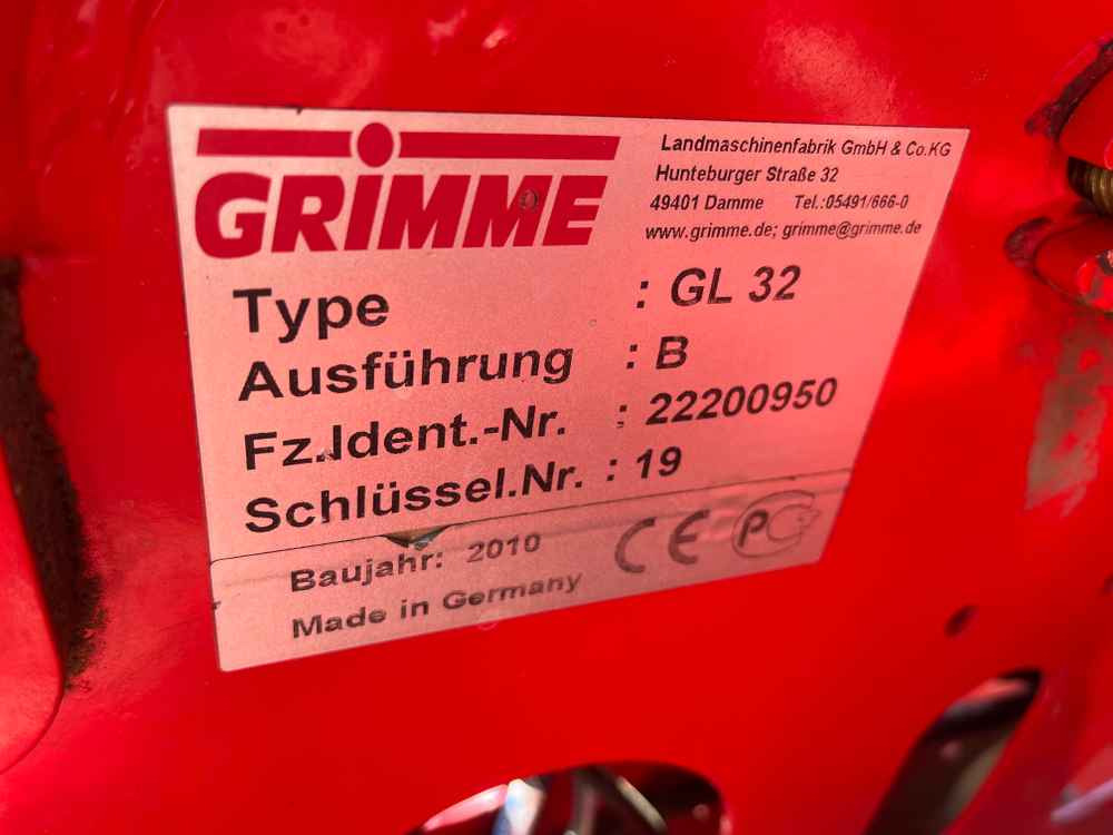 Grimme GL 32 B - Cosechadora: foto 4 Grimme GL 32 B - Cosechadora: foto 4
