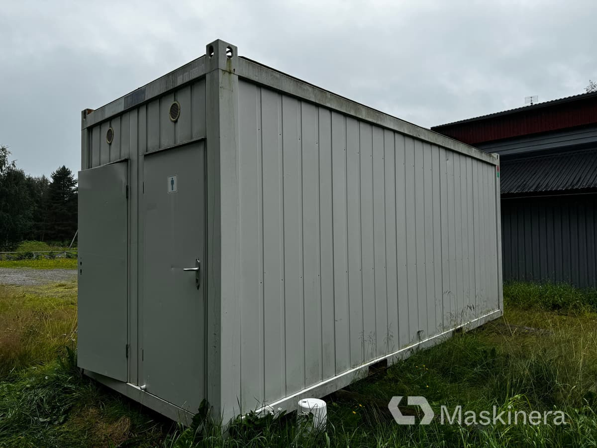 Casa contenedor Containex 20ft S (Table) 20´ Sanitetscontainer (Dusch & WC): foto 1