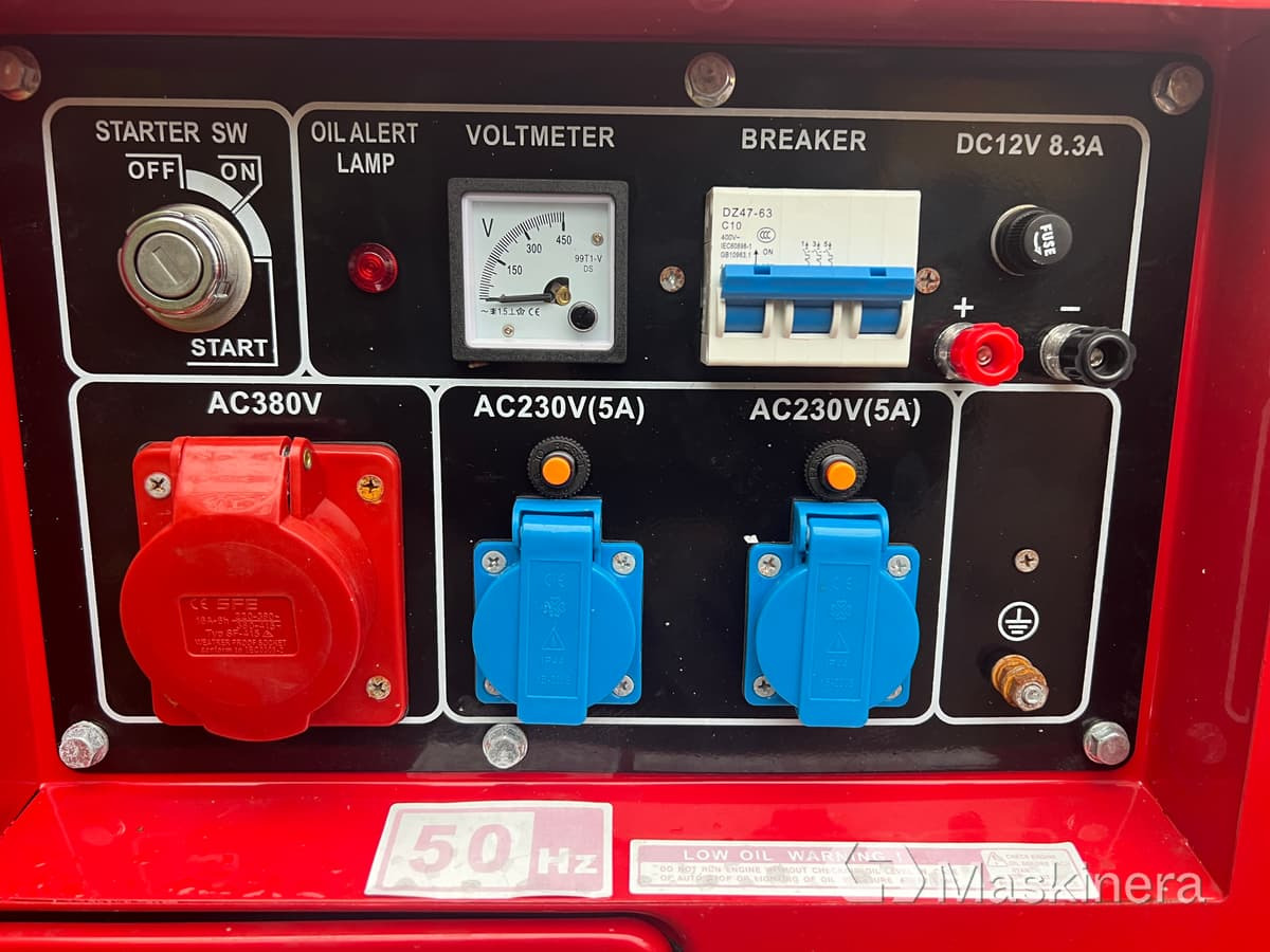 Elverk Erdmann ER10000 - Generador industriale: foto 5 Elverk Erdmann ER10000 - Generador industriale: foto 5