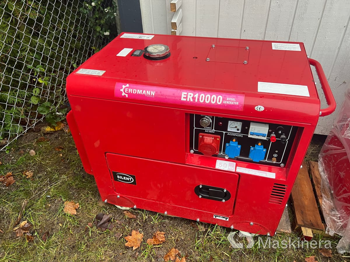 Generador industriale Elverk Erdmann ER10000: foto 1