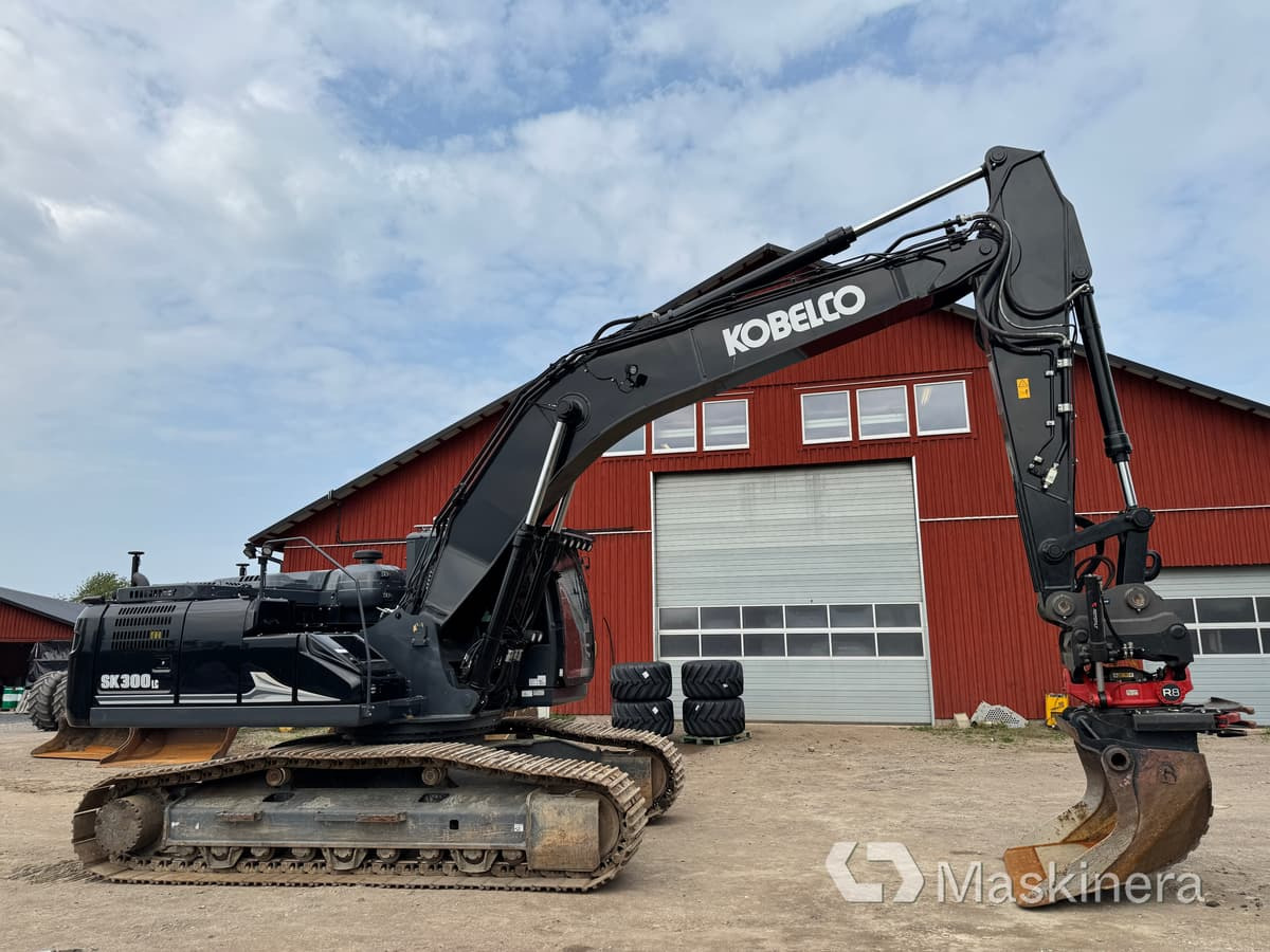 Grävmaskin Kobelco SK300LC med redskap - Excavadora de cadenas: foto 4 Grävmaskin Kobelco SK300LC med redskap - Excavadora de cadenas: foto 4