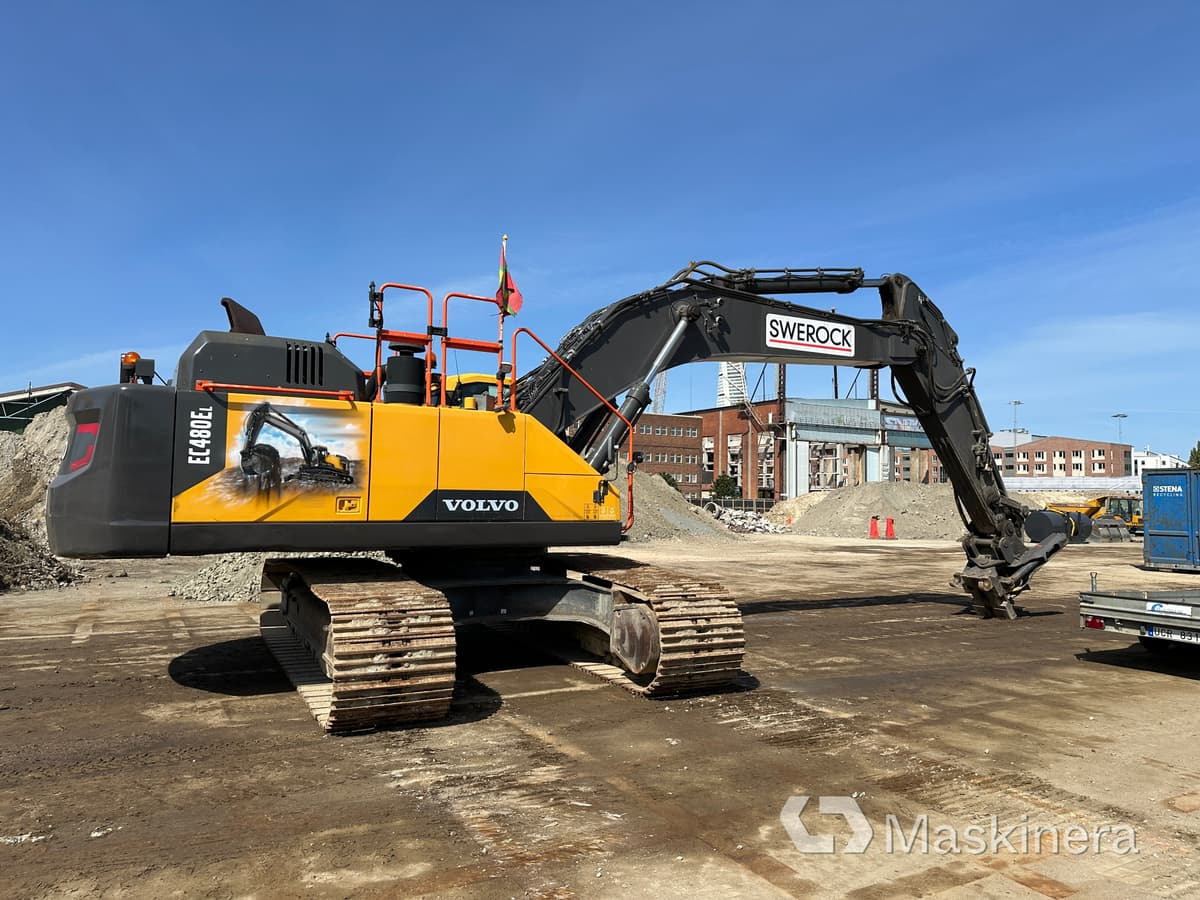Grävmaskin Volvo EC480EL + grävsystem - Excavadora de cadenas: foto 5 Grävmaskin Volvo EC480EL + grävsystem - Excavadora de cadenas: foto 5
