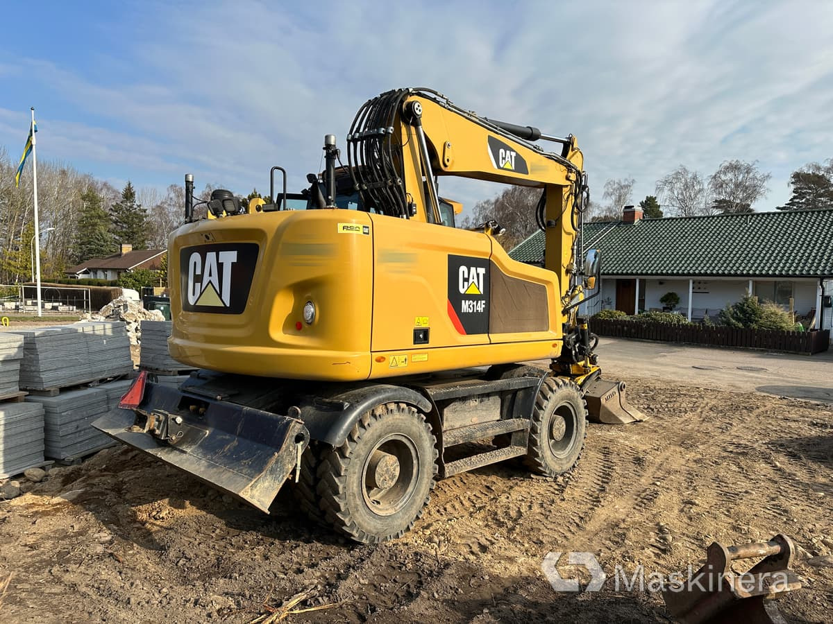 Hjulgrävare Cat M314F + redskap/vagn/grävsystem - Excavadora de cadenas: foto 2 Hjulgrävare Cat M314F + redskap/vagn/grävsystem - Excavadora de cadenas: foto 2