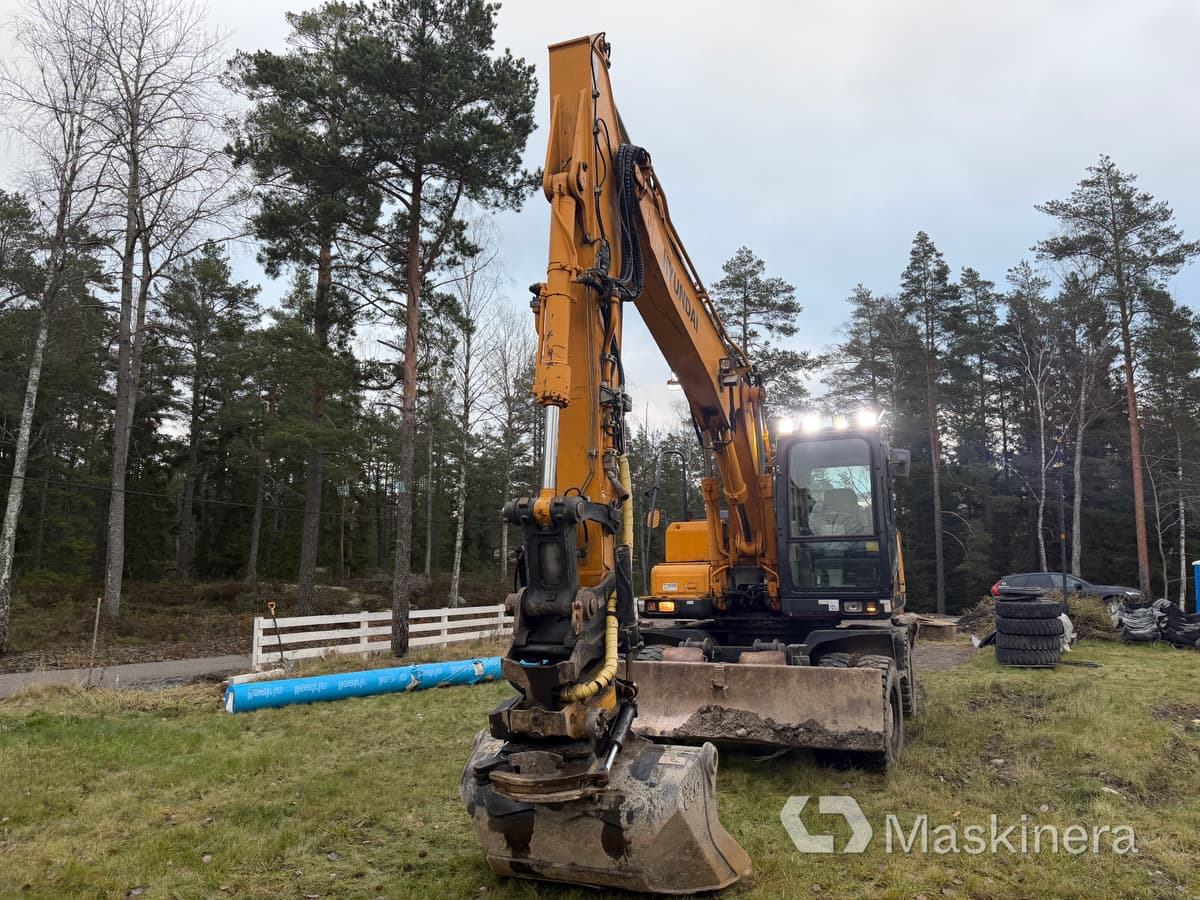 Hjulgrävare Hyundai Robex 170W-7A - Excavadora de cadenas: foto 2 Hjulgrävare Hyundai Robex 170W-7A - Excavadora de cadenas: foto 2