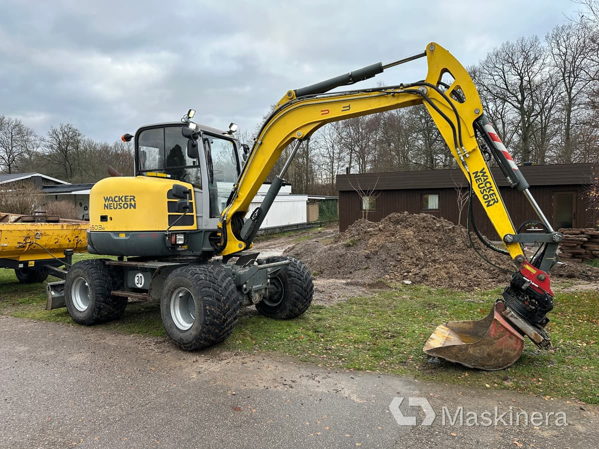 Hjulgrävare Wacker Neuson 6503-2 med vagn & redskap - Excavadora de cadenas: foto 2 Hjulgrävare Wacker Neuson 6503-2 med vagn & redskap - Excavadora de cadenas: foto 2