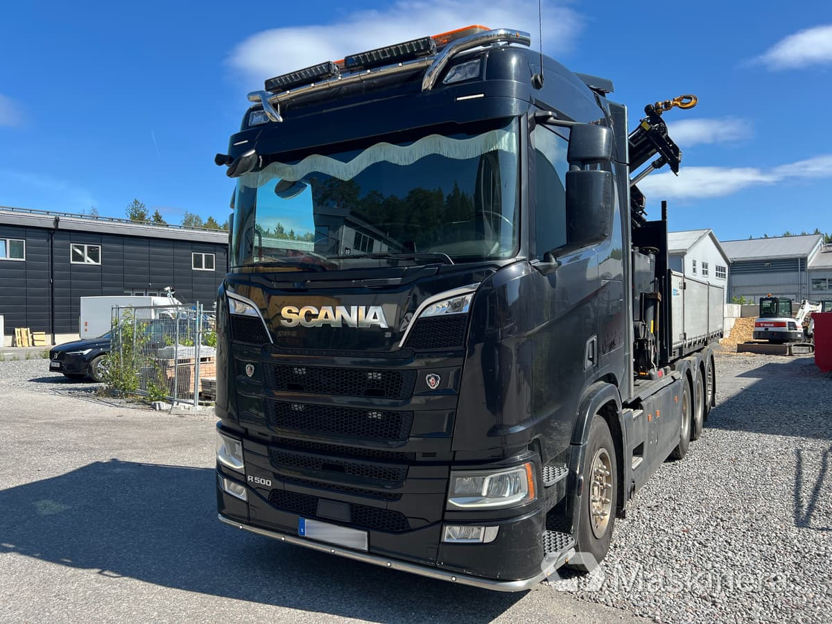 Kranväxlare Scania R500 8x4 med tillbehör - Camión multibasculante, Camión grúa: foto 2 Kranväxlare Scania R500 8x4 med tillbehör - Camión multibasculante, Camión grúa: foto 2