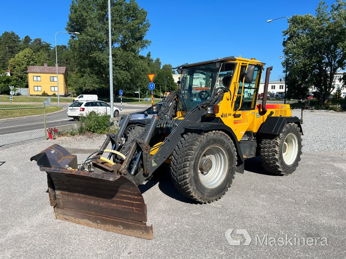 Redskapsbärare Wille 655 med vikplog - Cargadora de ruedas: foto 1 Redskapsbärare Wille 655 med vikplog - Cargadora de ruedas: foto 1