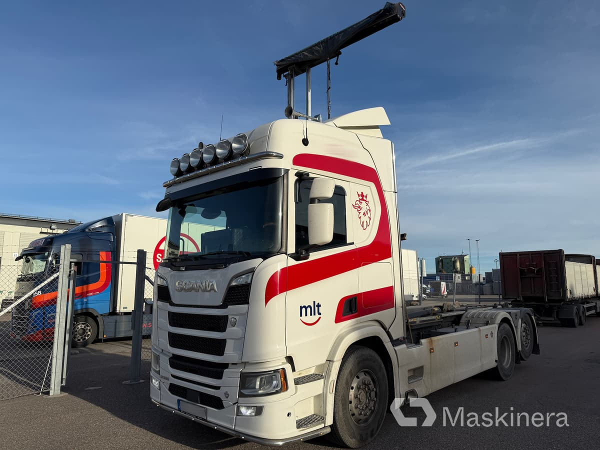 Scania R580 6X2 / Kilafors Lastväxlare Scania R580 6X2 ink. Lastväxlarsläp Kilafors - Camión multibasculante: foto 1 Scania R580 6X2 / Kilafors Lastväxlare Scania R580 6X2 ink. Lastväxlarsläp Kilafors - Camión multibasculante: foto 1
