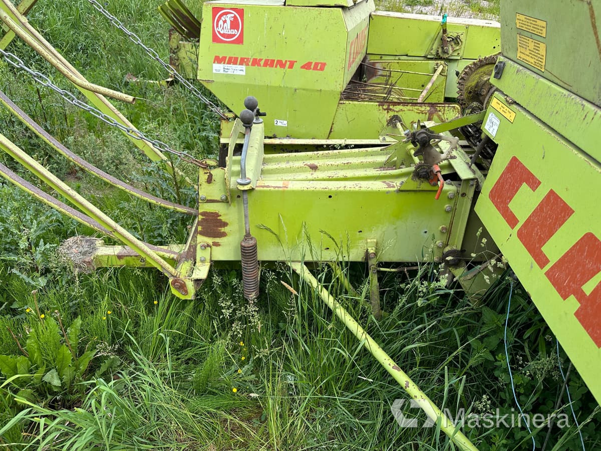 Småbalspress Claas Markant 40 - Empacadora de pacas cuadradas: foto 5 Småbalspress Claas Markant 40 - Empacadora de pacas cuadradas: foto 5