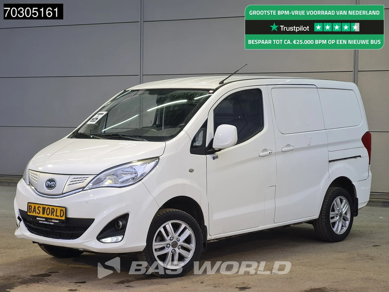 BYD ETP3 Elektrisch 45kWh WLTP 238km 2x Schuifdeur Airco Camera Parkeersensoren Leder Stoelverwarming Airco - Furgoneta pequeña, Furgoneta eléctrica: foto 1 BYD ETP3 Elektrisch 45kWh WLTP 238km 2x Schuifdeur Airco Camera Parkeersensoren Leder Stoelverwarming Airco - Furgoneta pequeña, Furgoneta eléctrica: foto 1