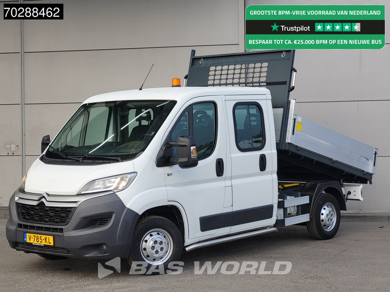 Citroën Jumper 130PK Kipper Dubbel Cabine Trekhaak Euro6 Tipper Benne Kieper 2m3 Trekhaak - Furgoneta basculante: foto 1 Citroën Jumper 130PK Kipper Dubbel Cabine Trekhaak Euro6 Tipper Benne Kieper 2m3 Trekhaak - Furgoneta basculante: foto 1