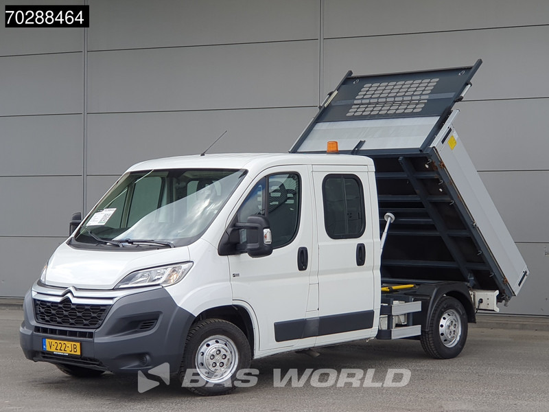 Furgoneta basculante Citroën Jumper 130PK Kipper Dubbel Cabine Trekhaak Euro6 Tipper Benne Kieper 2m3 Trekhaak: foto 1