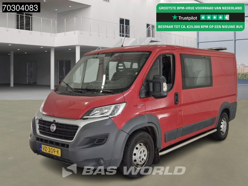 Fiat Ducato 130pk COMING SOON! Dubbel Cabine L2H1 Trekhaak Airco Camera Werkplaatsinrichting Euro6 DC Doka Mixto L2 8m3 Airco - Furgoneta pequeña: foto 1 Fiat Ducato 130pk COMING SOON! Dubbel Cabine L2H1 Trekhaak Airco Camera Werkplaatsinrichting Euro6 DC Doka Mixto L2 8m3 Airco - Furgoneta pequeña: foto 1