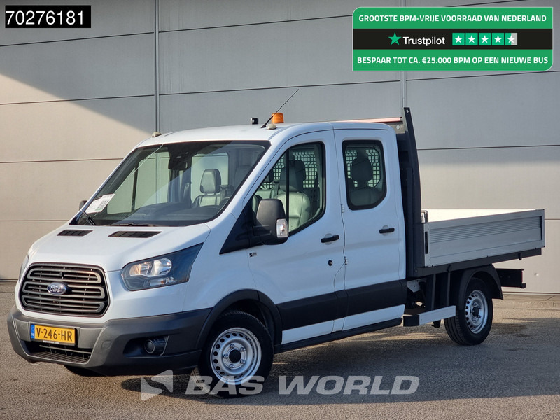 Ford Transit 105pk Open Laadbak Dubbel Cabine Euro6 Trekhaak Navi Airco Pritsche Pickup Open Box Airco Dubbel cabine Trekhaak - Furgoneta caja abierta: foto 1 Ford Transit 105pk Open Laadbak Dubbel Cabine Euro6 Trekhaak Navi Airco Pritsche Pickup Open Box Airco Dubbel cabine Trekhaak - Furgoneta caja abierta: foto 1