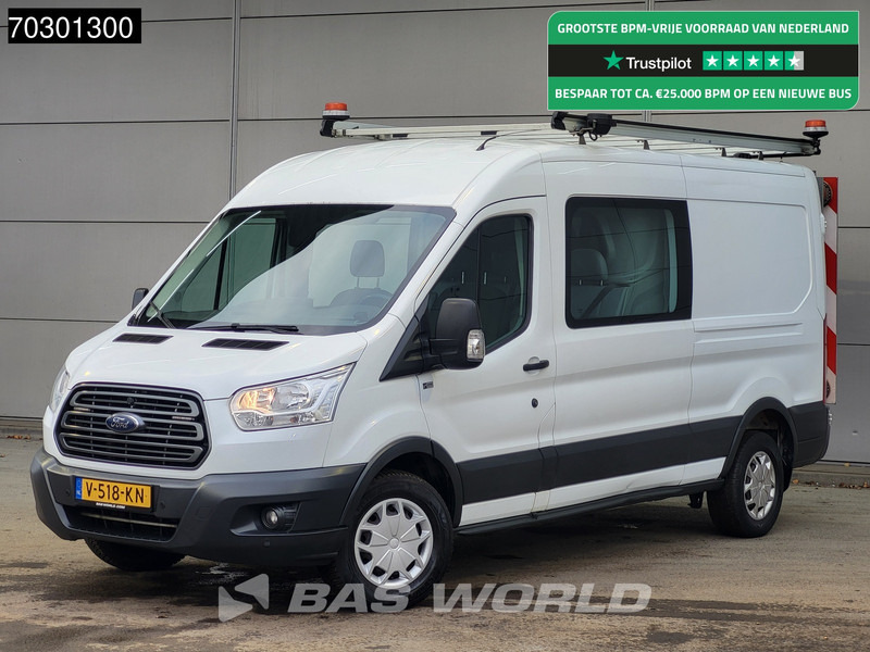 Ford Transit 130pk Dubbel Cabine L3H2 Trekhaak Navi Airco Cruise Camera Parkeersensoren v+a Imperiaal RWD Euro6 DC Doka Mixto L3 Airco Trekha - Furgón: foto 1 Ford Transit 130pk Dubbel Cabine L3H2 Trekhaak Navi Airco Cruise Camera Parkeersensoren v+a Imperiaal RWD Euro6 DC Doka Mixto L3 Airco Trekha - Furgón: foto 1