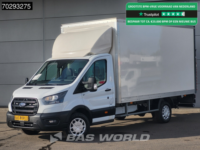 Furgoneta caja cerrada Ford Transit 130pk Laadklep Bakwagen Airco Cruise Euro6 Meubelbak Koffer 19m3 Airco Cruise control: foto 1