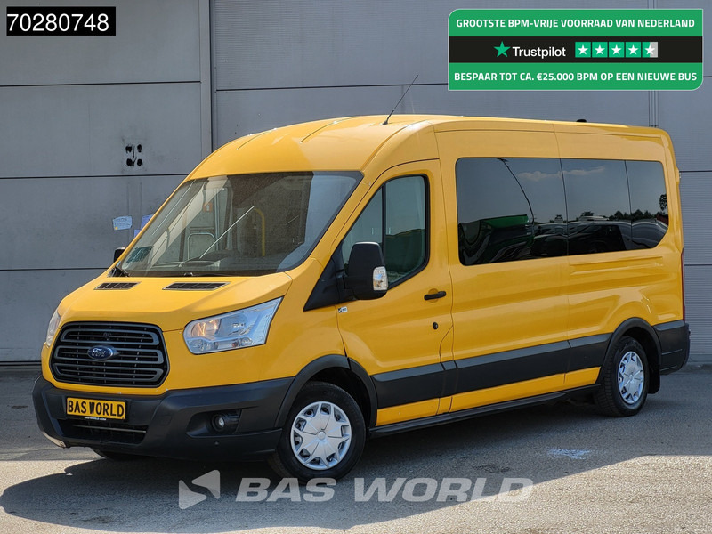 Ford Transit 130pk Personenvervoer Luchtvering Taxi L3H2 Ramp Airco Cruise Parkeersensoren Euro6 Kombi Tourer 11m3 Airco Cruise control - Minibús, Furgoneta de pasajeros: foto 1 Ford Transit 130pk Personenvervoer Luchtvering Taxi L3H2 Ramp Airco Cruise Parkeersensoren Euro6 Kombi Tourer 11m3 Airco Cruise control - Minibús, Furgoneta de pasajeros: foto 1
